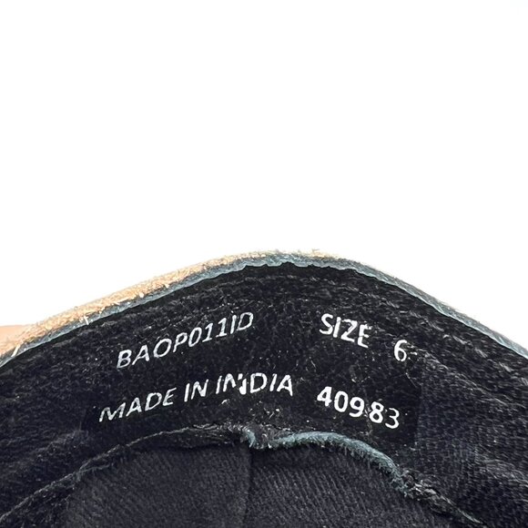 Chinese Laundry Womens Size 6 Black Distressed Austin Western Style Ankle Boots - Picture 13 of 15